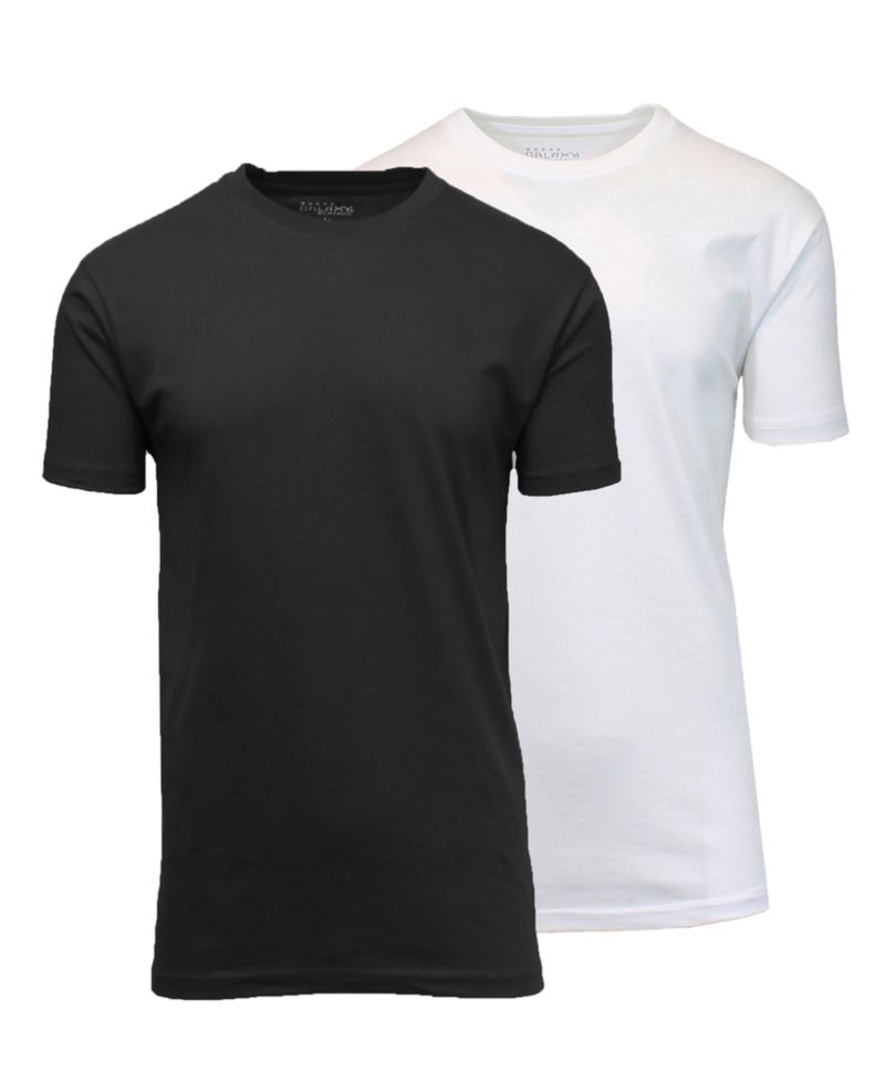 Men's Crewneck Solid T-Shirt, 2-Pack