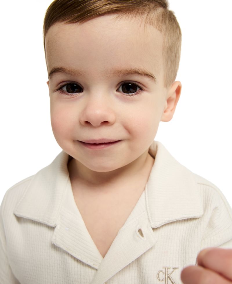 Baby Boys' Novelty Knit Shirt and Shorts, 2-Piece Set