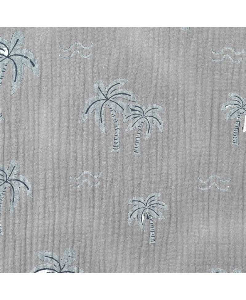 Andy and Evan Little Boys 5-7 Palm Tree Print Buttondown Shirt