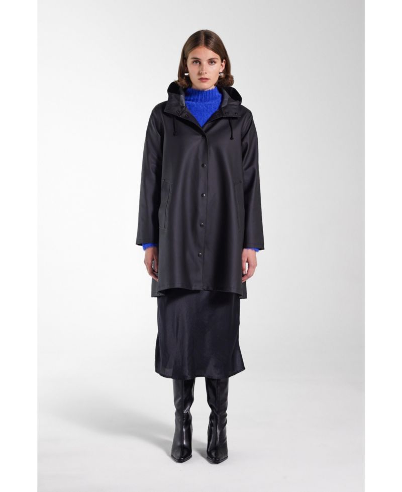 Mosebacke Hooded Long Sleeve Raincoat