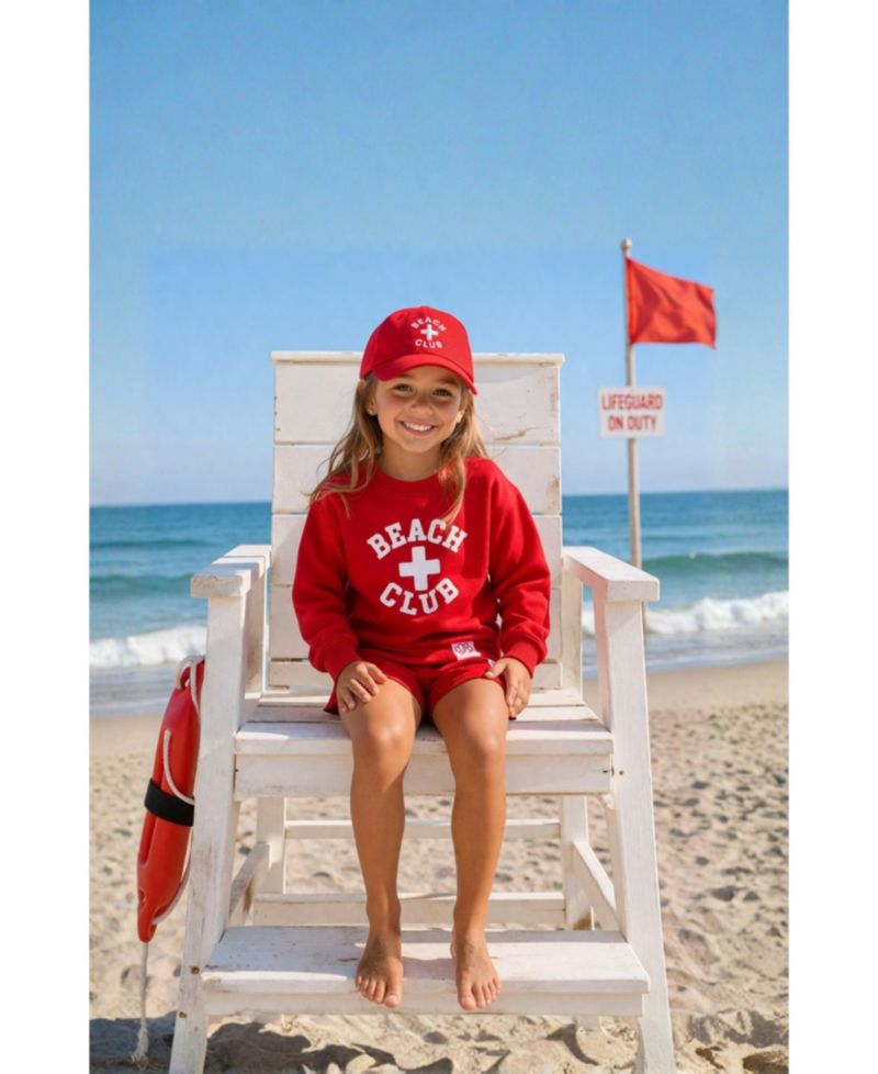 Toddler Bits and Bows Unisex Beach Club Sweatshirt