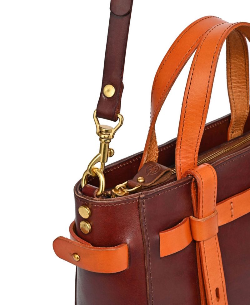 Women's Genuine Leather Westland Mini Tote Bag