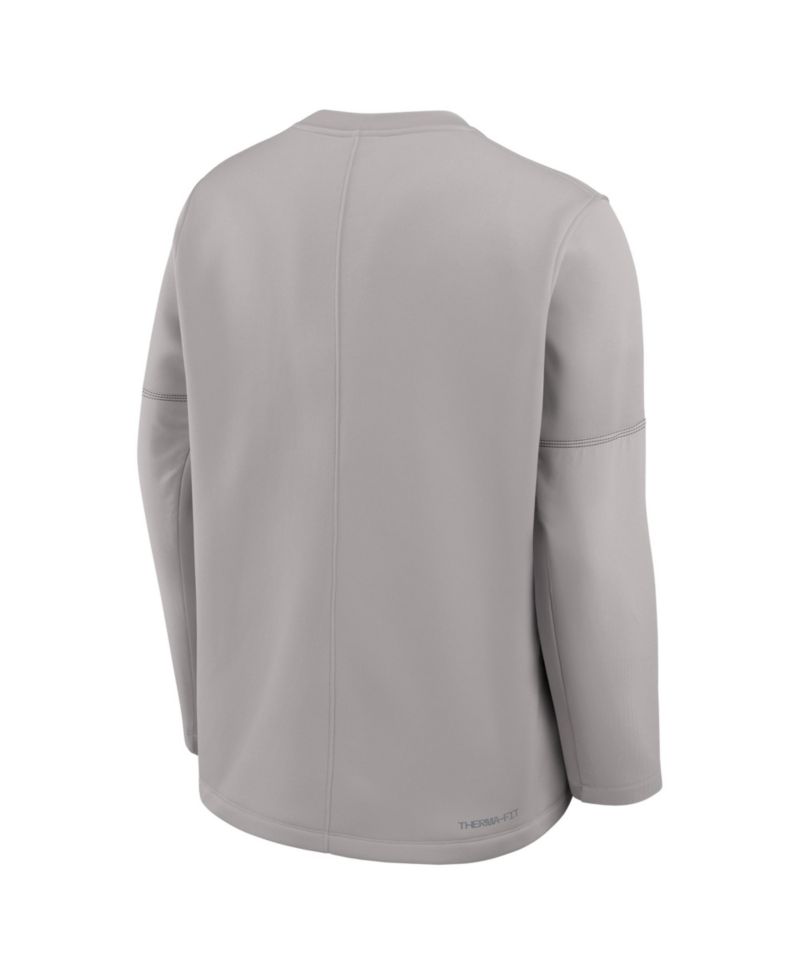 Men's Black Ohio State Buckeyes 2026 Sideline Coaches Therma-FIT Long Sleeve T-Shirt