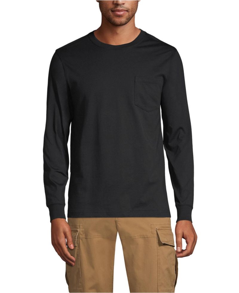 Men's Super-T Long Sleeve T-Shirt with Pocket
