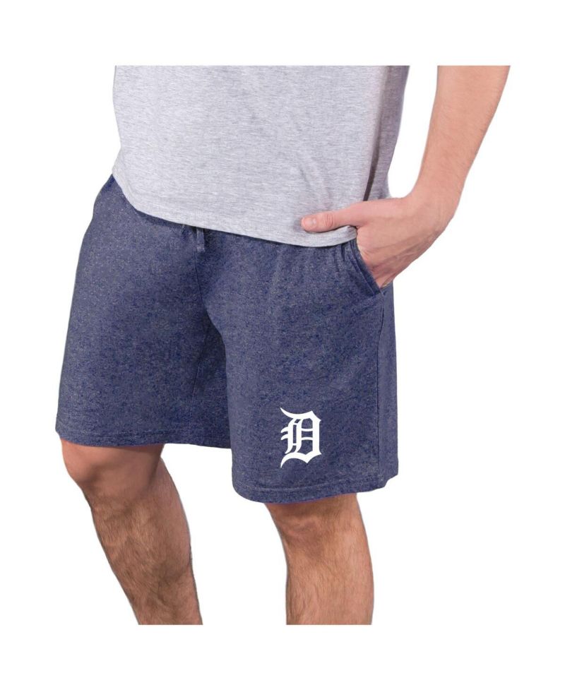 Men's Navy Detroit Tigers Quest Knit Jam Shorts