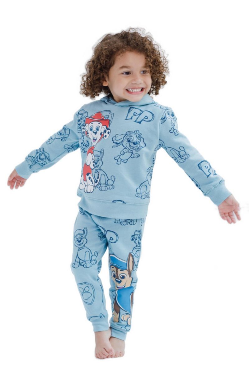Toddler Boys 2-Piece Fleece Hoodie and Jogger Pants Set