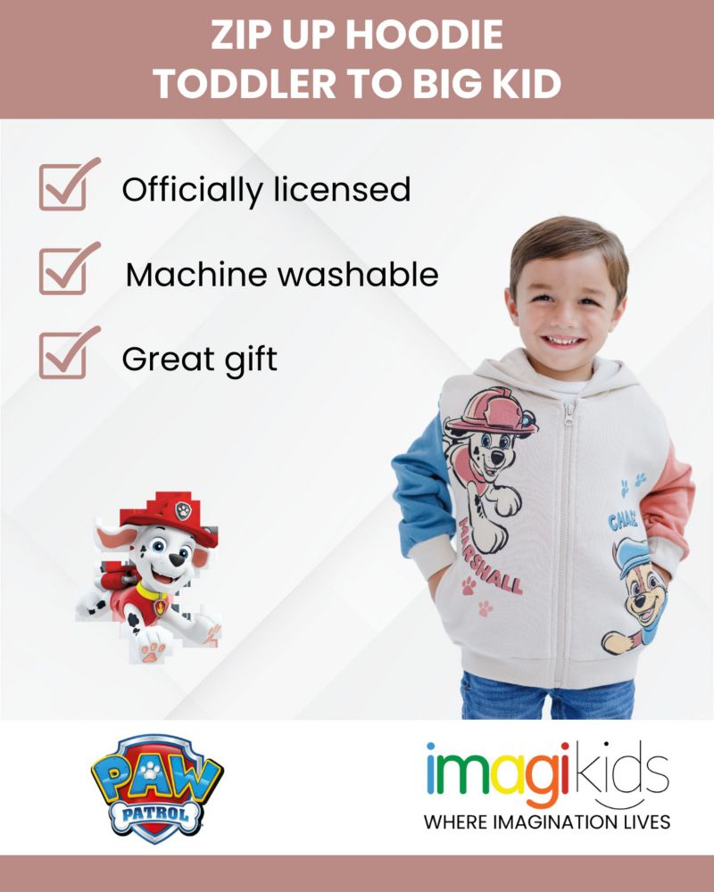 Boys Fleece Zip Up Hoodie