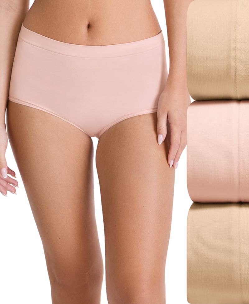 Women's 3-Pk. Seamfree Brief Underwear 4431