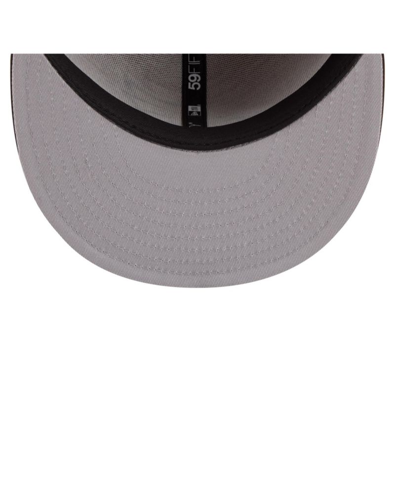 Men's Light Brown/Dark Brown Philadelphia Eagles Two-Tone Walnut 59FIFTY Fitted Hat