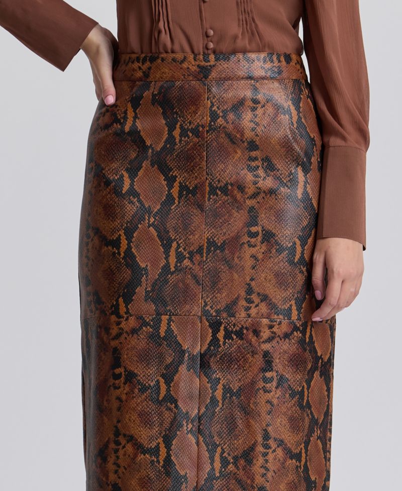 Women's Fitted Midi Skirt