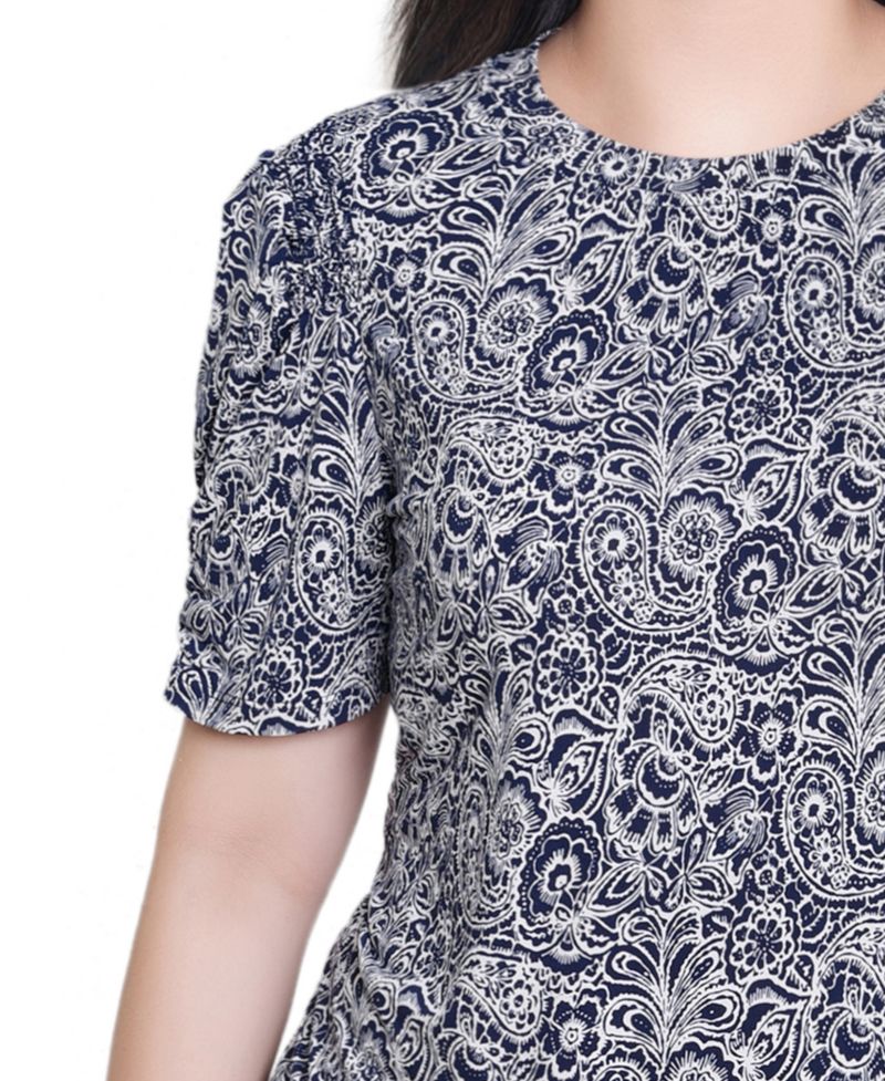 Women's Short Sleeve Scoop Neck Top