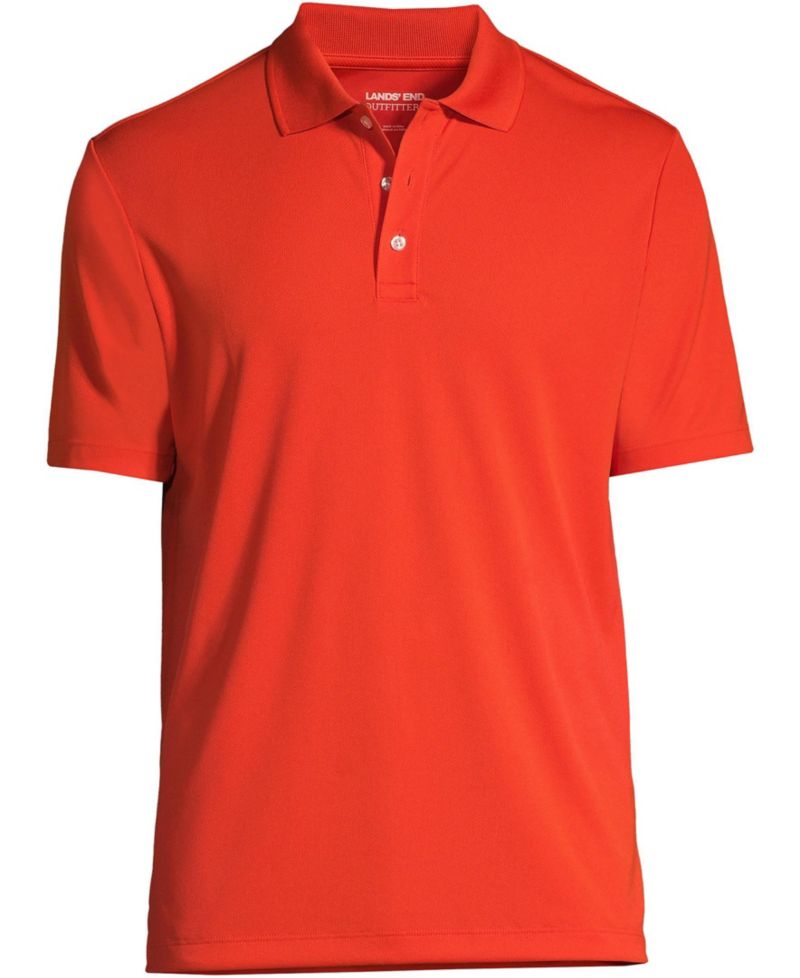 Men's Short Sleeve Solid Active Polo