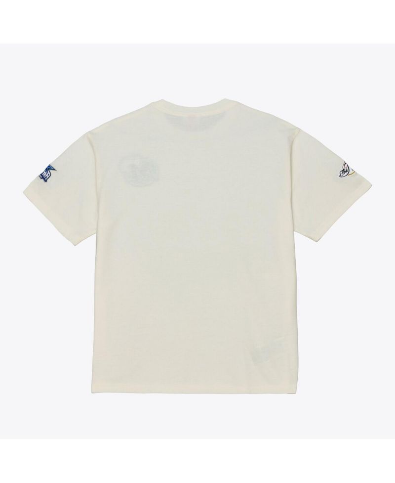 Men's Cream Dallas Mavericks Hardwood Classics Chainstitch Premium T-Shirt
