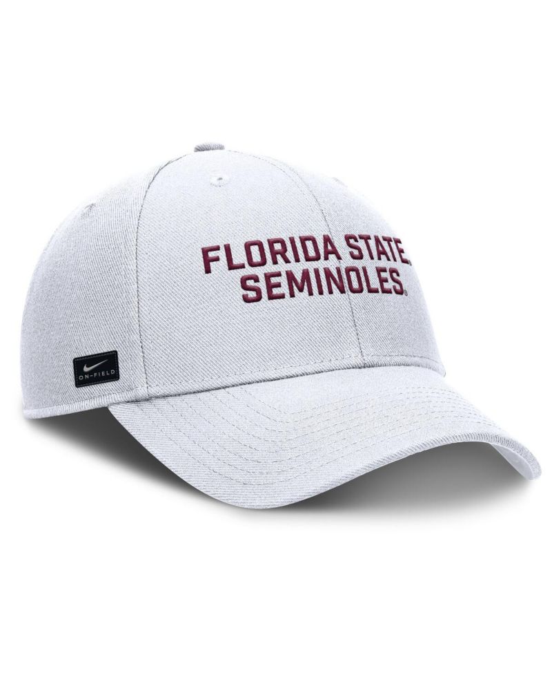 Men's White Florida State Seminoles Rise Practice Adjustable Hat
