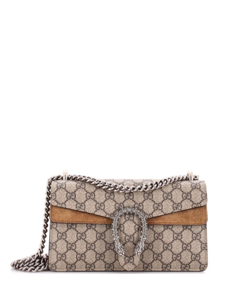 Small Dionysus Bag GG Coated Canvas