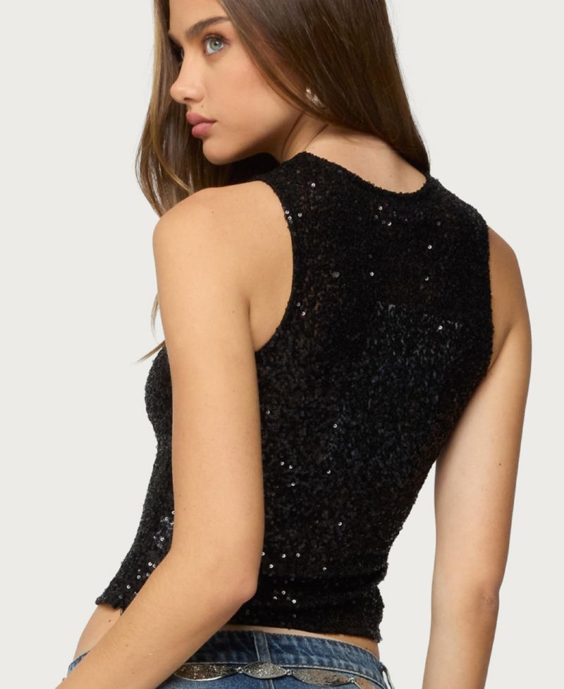 Women's Alexander Sequin Top
