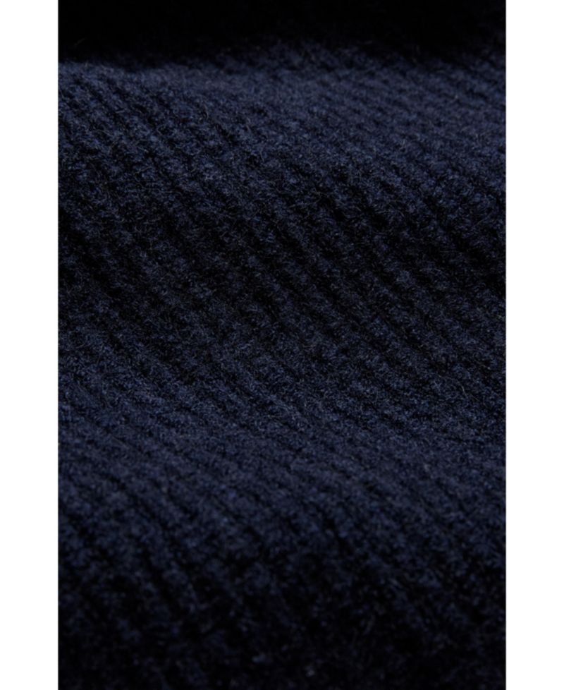 Women's Longline Ribbed Cardigan