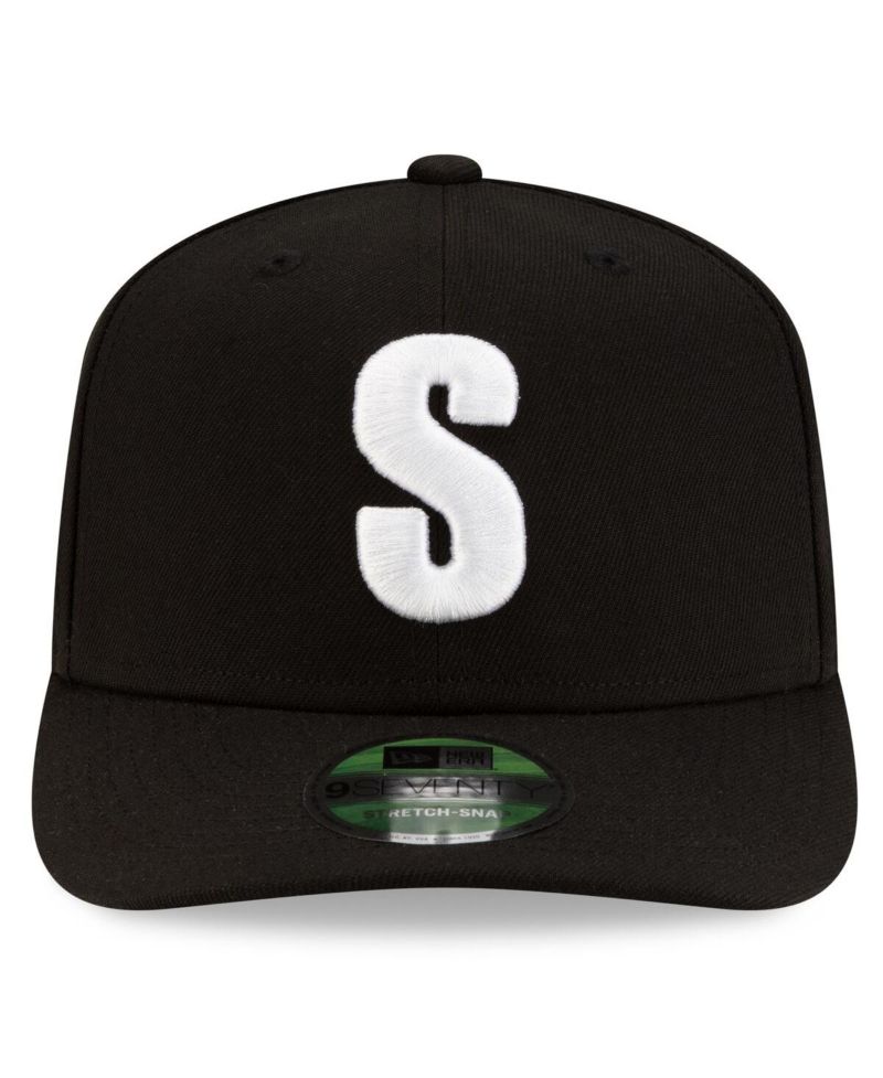 Men's Navy Seattle Mariners Authentic Collection 9SEVENTY Adjustable Hat