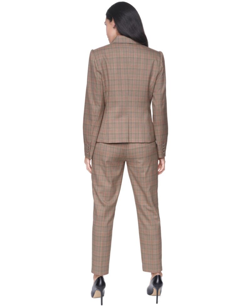 Women's Notch-Collar One-Button Blazer