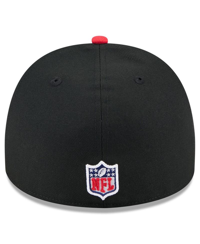 Men's Black/Red Kansas City Chiefs 2025 NFL Draft On Stage A-Frame 59FIFTY Fitted Hat