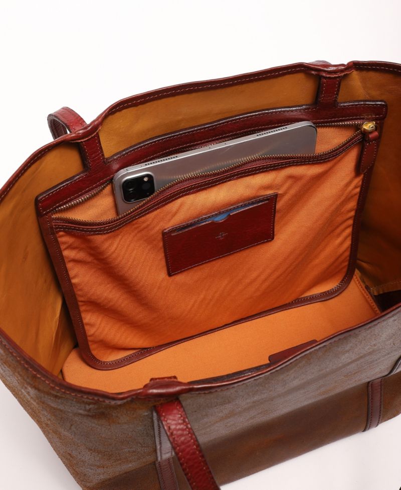 Alder Large Leather Tote Bag