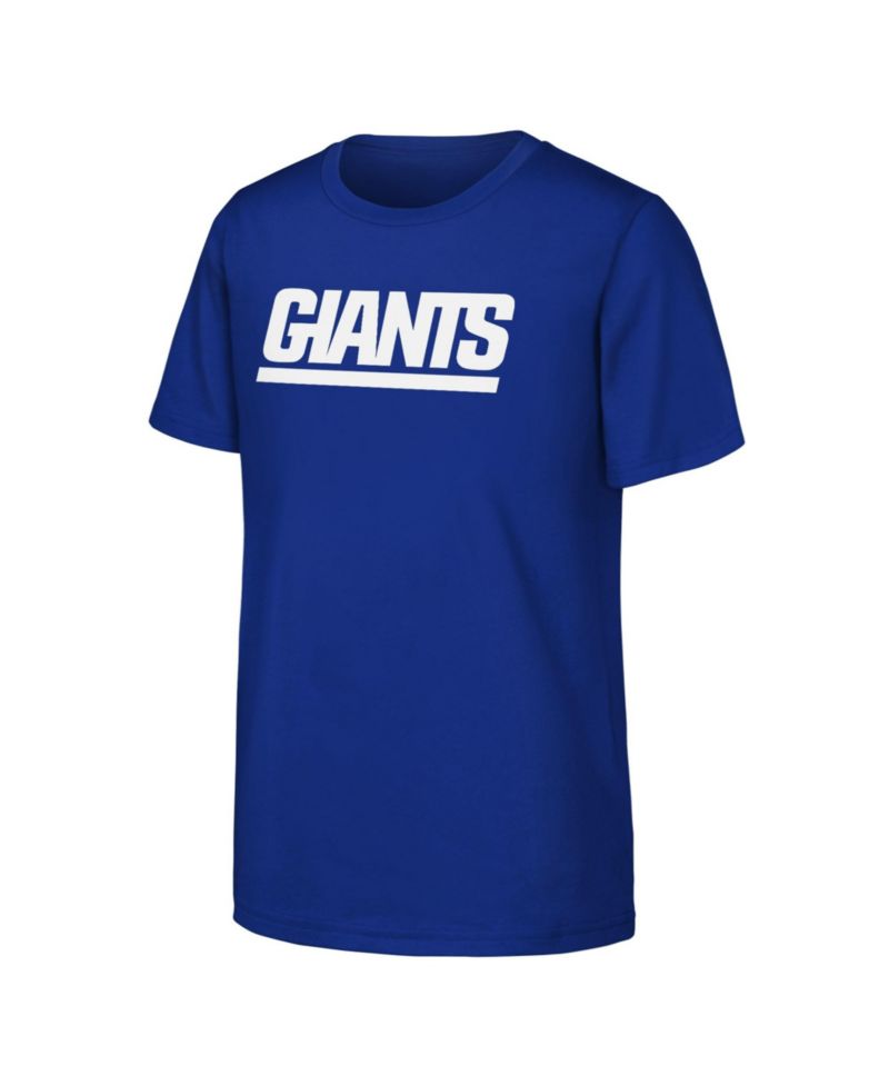 Big Boys and Girls Cam Skattebo Royal New York Giants Name & Number T-Shirt