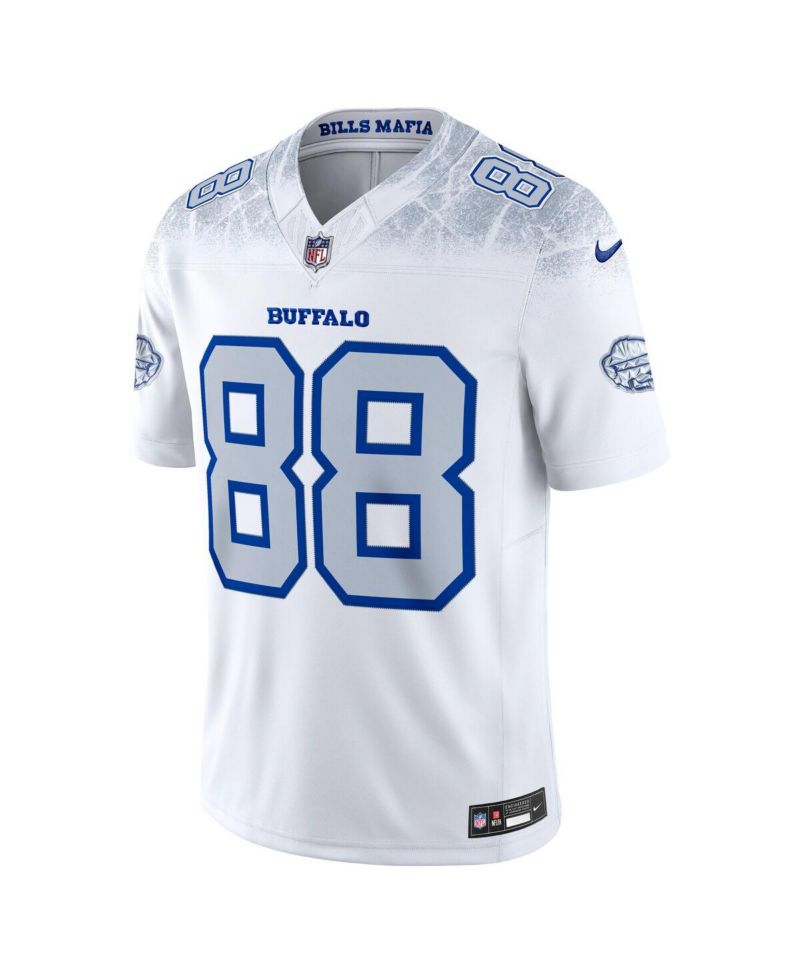 Men's Dawson Knox White Buffalo Bills 2025 Rivalries Collection Limited Jersey