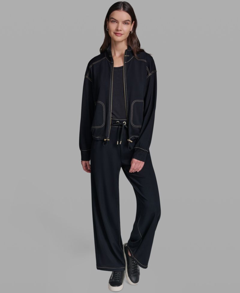 Women's Jersey Bomber Jacket