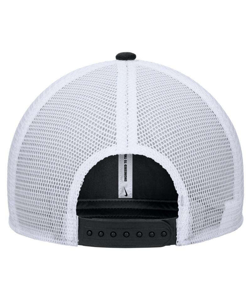 Men's Black Wake Forest Demon Deacons Rise Adjustable Trucker Hat