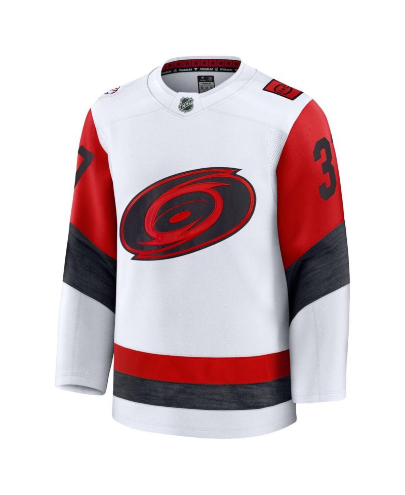 Men's Andrei Svechnikov White Carolina Hurricanes Away Premium Jersey