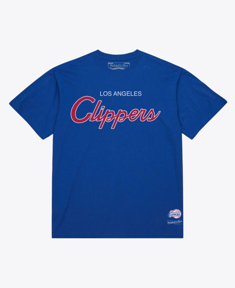 Men's Royal LA Clippers Wordmark T-Shirt