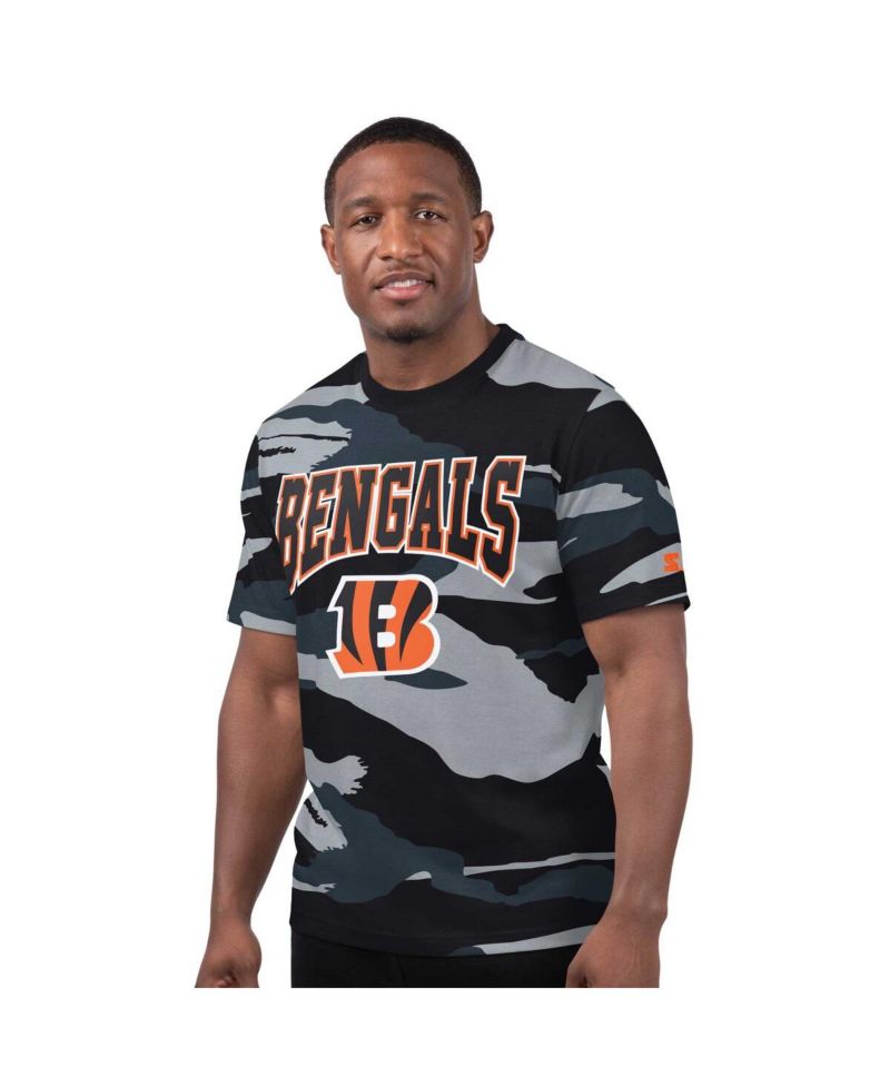 Men's Gray Cincinnati Bengals Thursday Night Gridiron T-Shirt