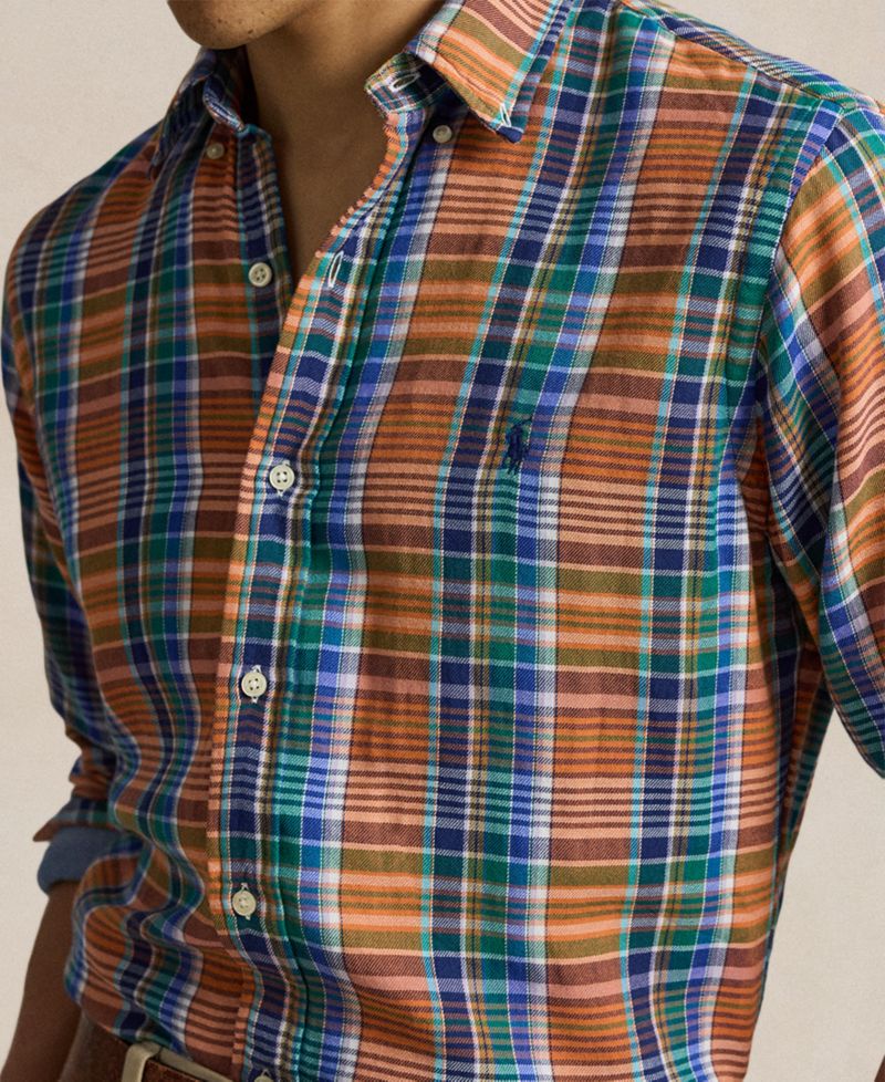 Men's Plaid Double-Faced Shirt