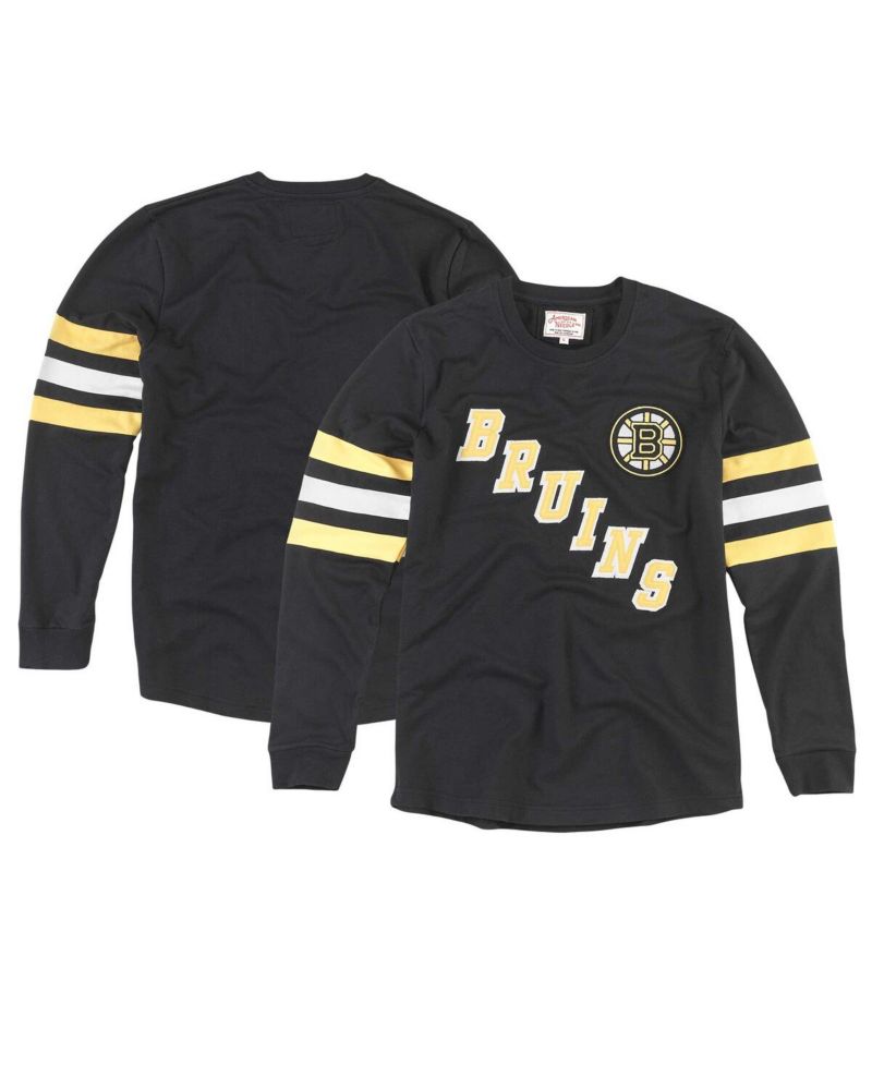 Men's Black Boston Bruins Sudbury Long Sleeve T-Shirt