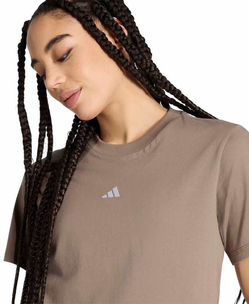 Plus Size Short-Sleeve Cotton Crewneck Logo T-Shirt
