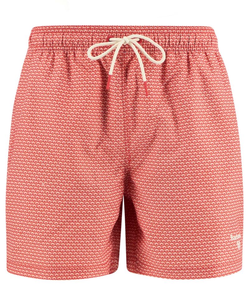 Men's Shell Print Swim Shorts