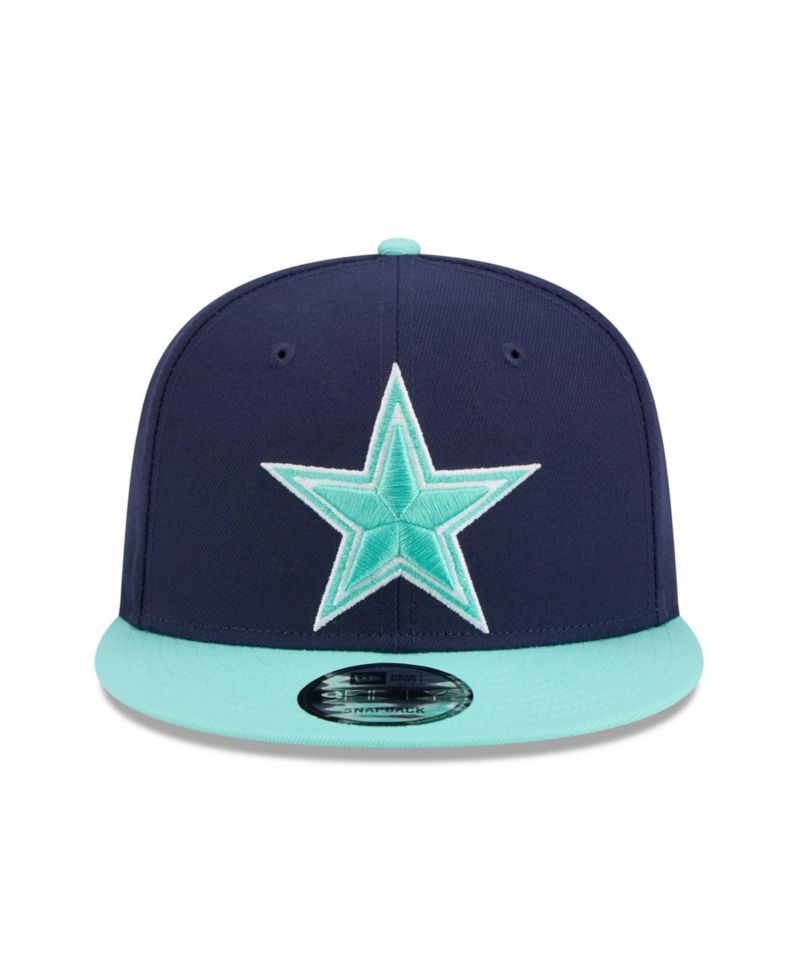 Big Boys and Girls Navy/Light Blue Dallas Cowboys Two-Tone Color Pack 9FIFTY Snapback Hat