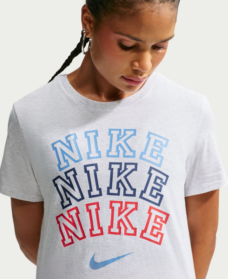 Women's NSW Tee Collegiate Three Graphic Crewneck T-Shirt