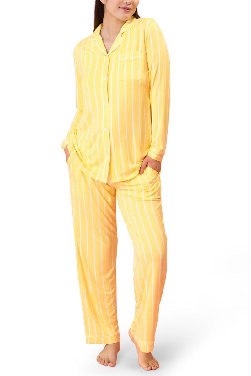 Maternity Clea Classic Long Sleeve Nursing Pajama