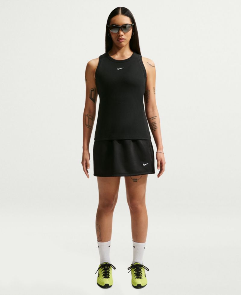 Women's Tight Ribbed Tank Top