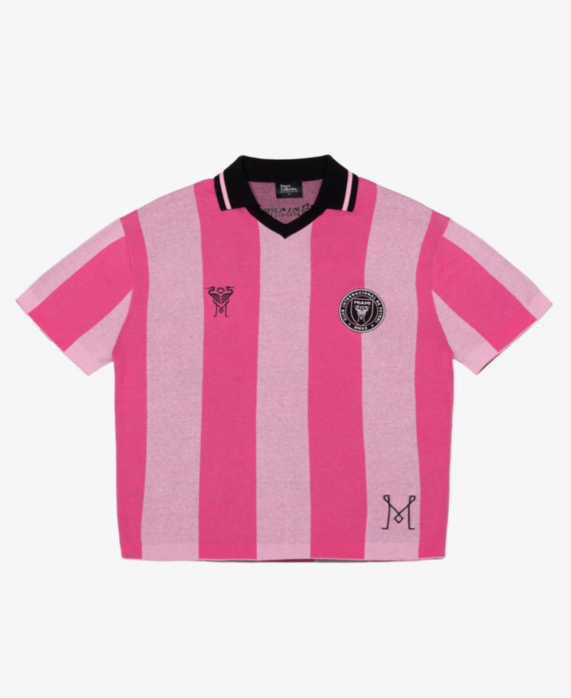 Men's and Women's Lionel Messi Pink Inter Miami CF Knit Fashion Jersey