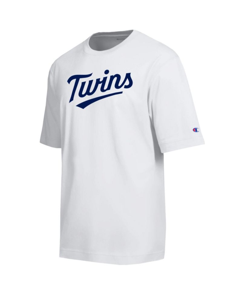 Men's Minnesota Twins All Star Arched Chenille Wordmark Relaxed-Fit T-Shirt