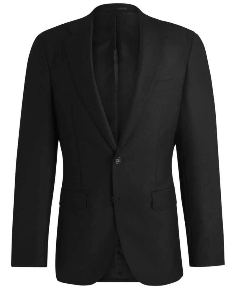 Men's Virgin Wool Slim-Fit Jacket