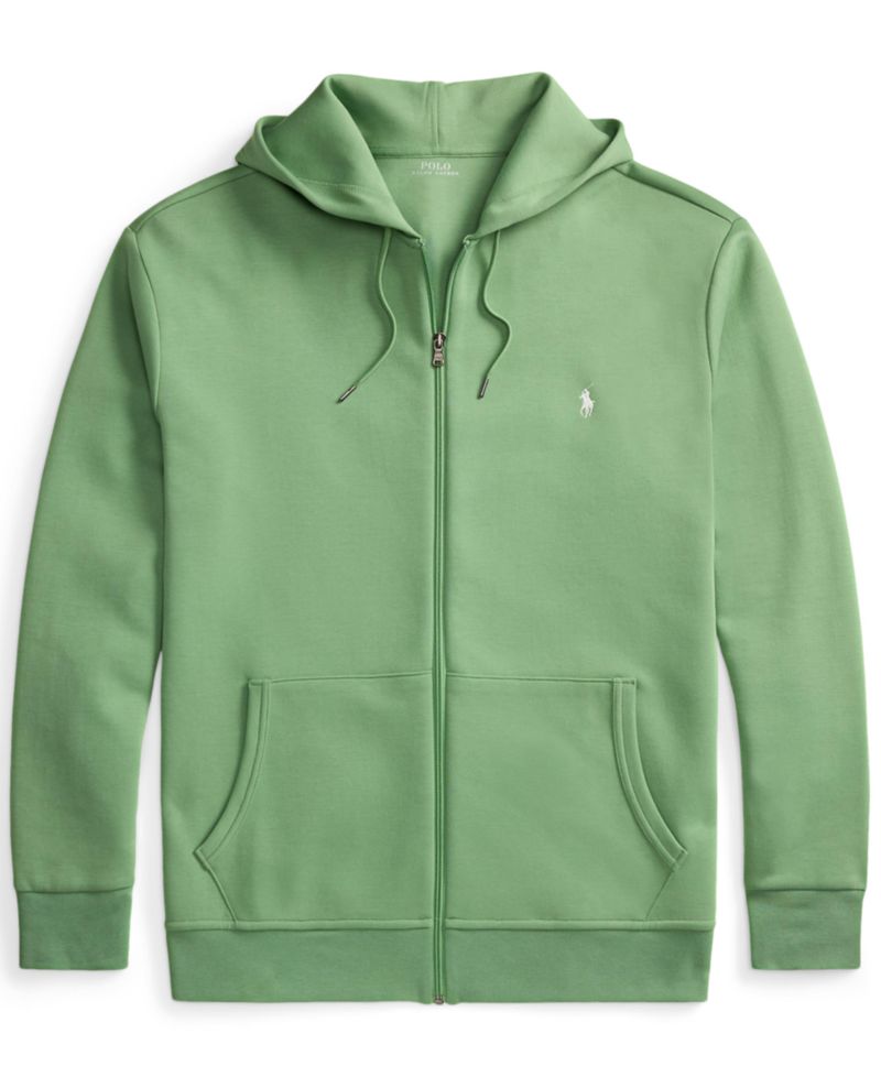Men's Big & Tall Double-Knit Full-Zip Hoodie