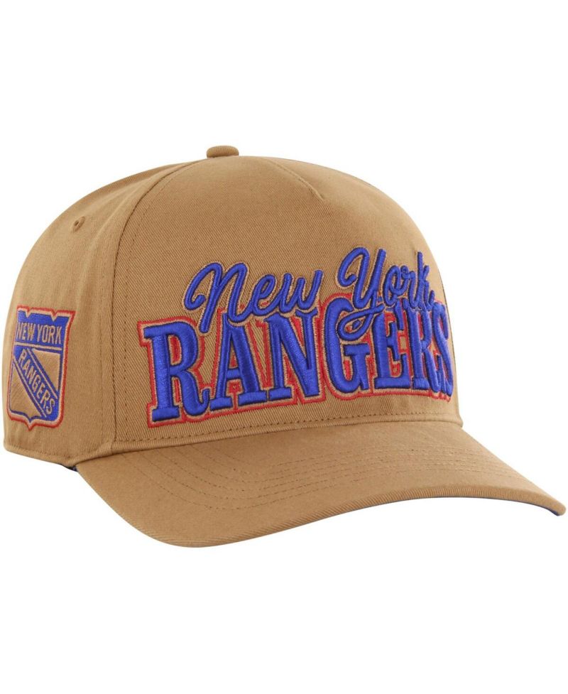 Men's Tan New York Rangers Barnes Hitch Adjustable Hat