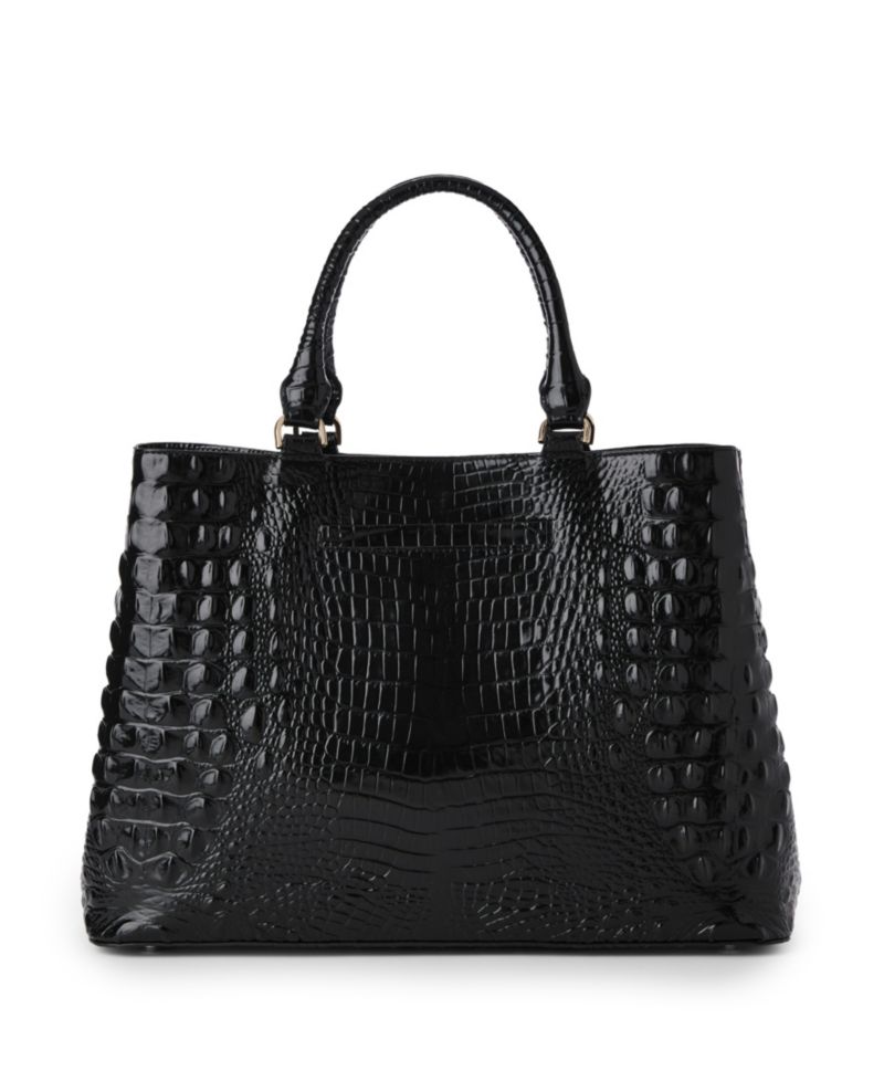 Denise Extra-Large Leather Carryall Satchel Bag