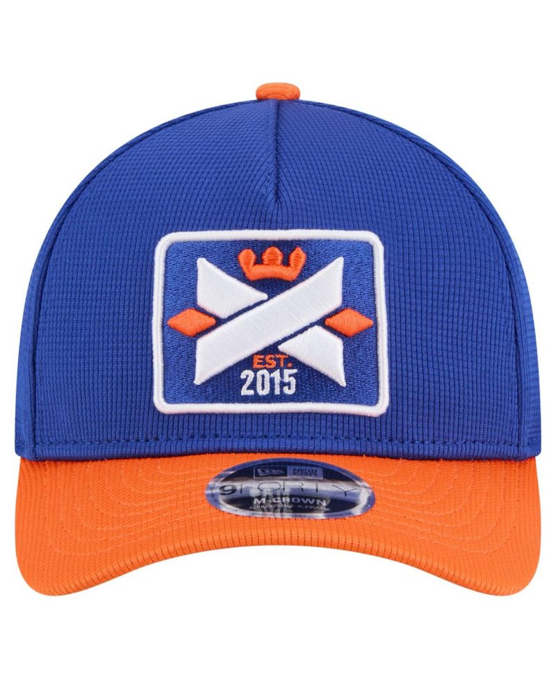 Men's Royal FC Cincinnati 2025 Jersey Hook 9FORTY M-Crown Adjustable Hat