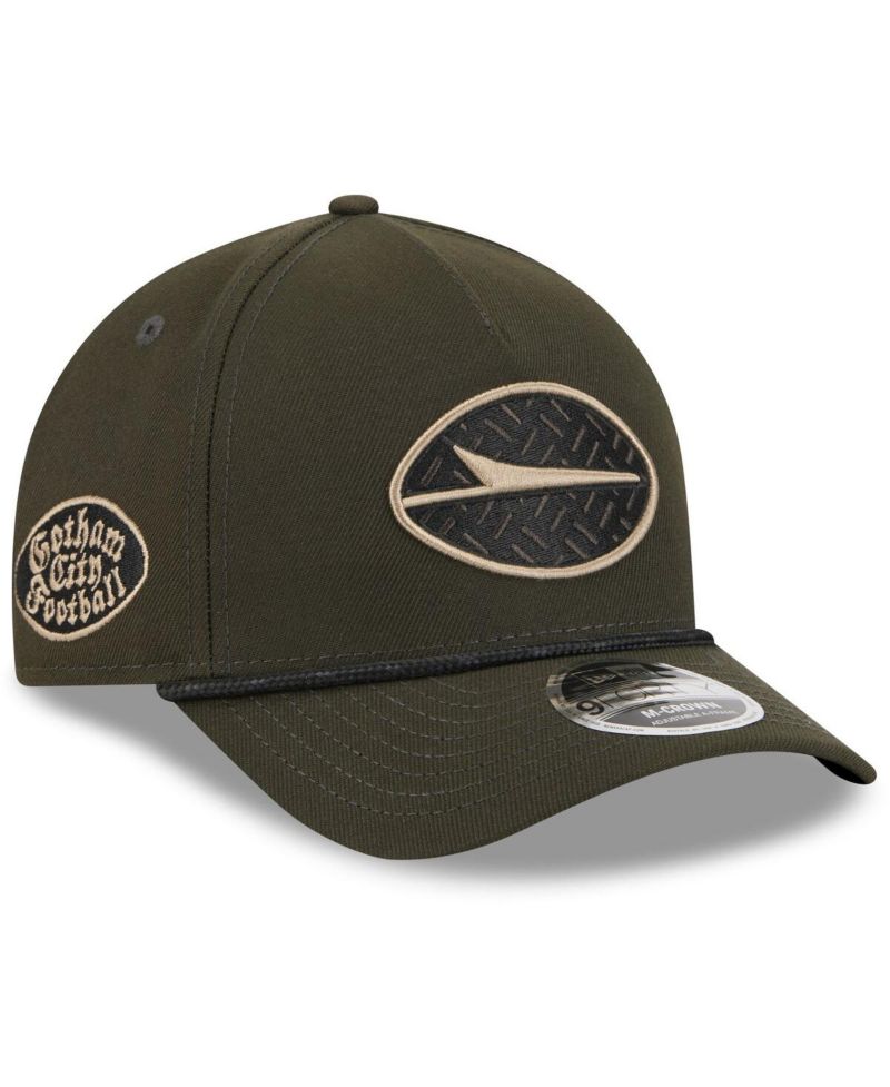 Men's Gotham Green New York Jets 2025 Rivalries Collection Sideline A-Frame 9FORTY Adjustable Hat