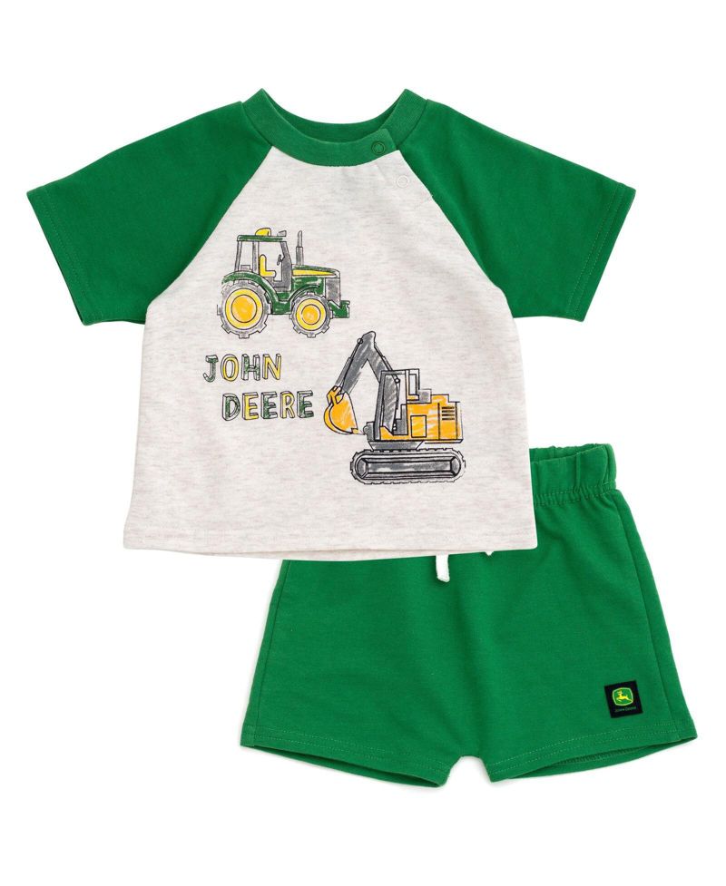 Baby Boys ( 3M-24 M ) 2-Piece T-Shirt and Shorts Set
