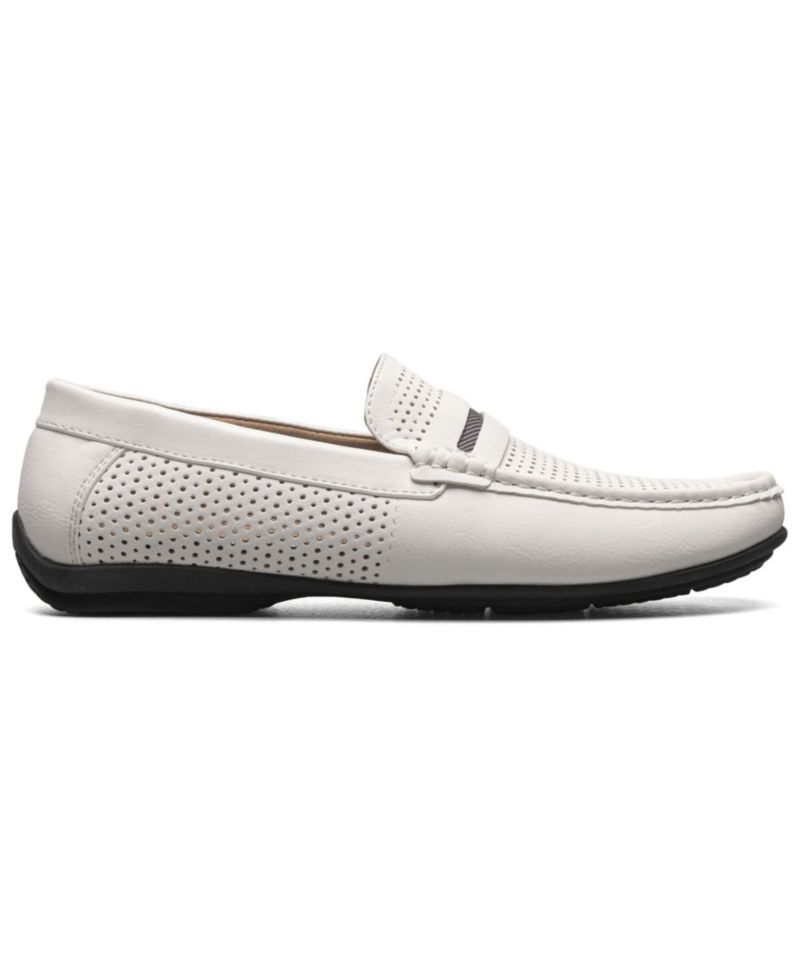 Men's Corby Moccasin Toe Saddle Slip-on Loafer